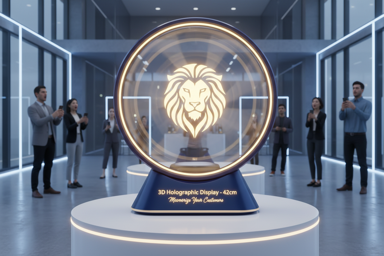 Ventilador Holográfico 3D 42cm